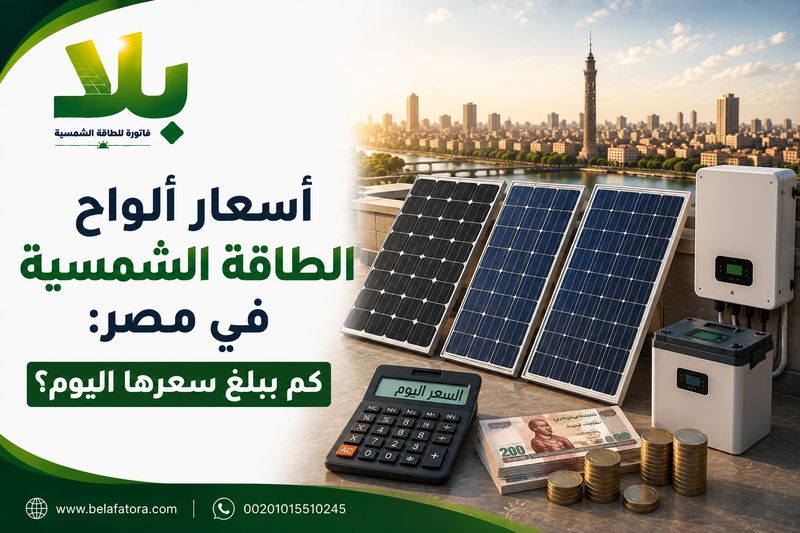 أسعار ألواح الطاقة الشمسية في مصر