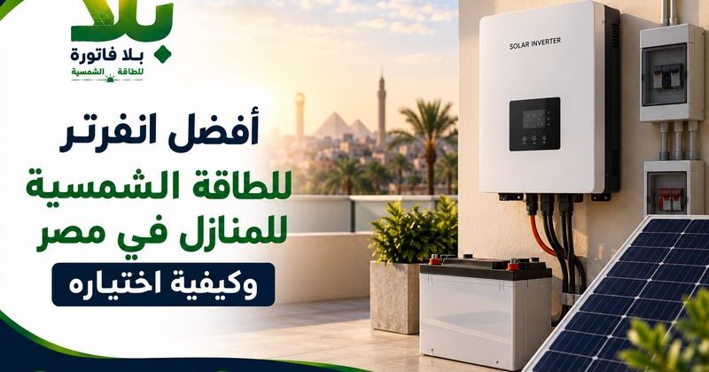 أفضل انفرتر للطاقة الشمسية للمنازل